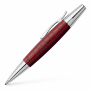 Ballpoint pen e-motion resin Croco hibiscus, red
